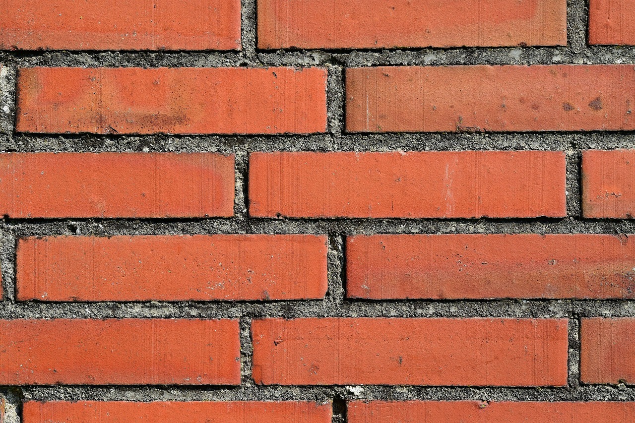 wall, bricks, red, structure, brick wall, masonry, old, texture, stone, stone wall, facade, bricked up, protection